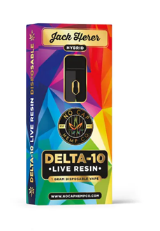 Delta10 Live Resin Disposable: Jack Herer